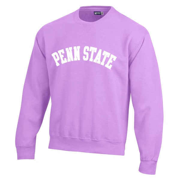 Penn State crew sweatshirt lavender twill